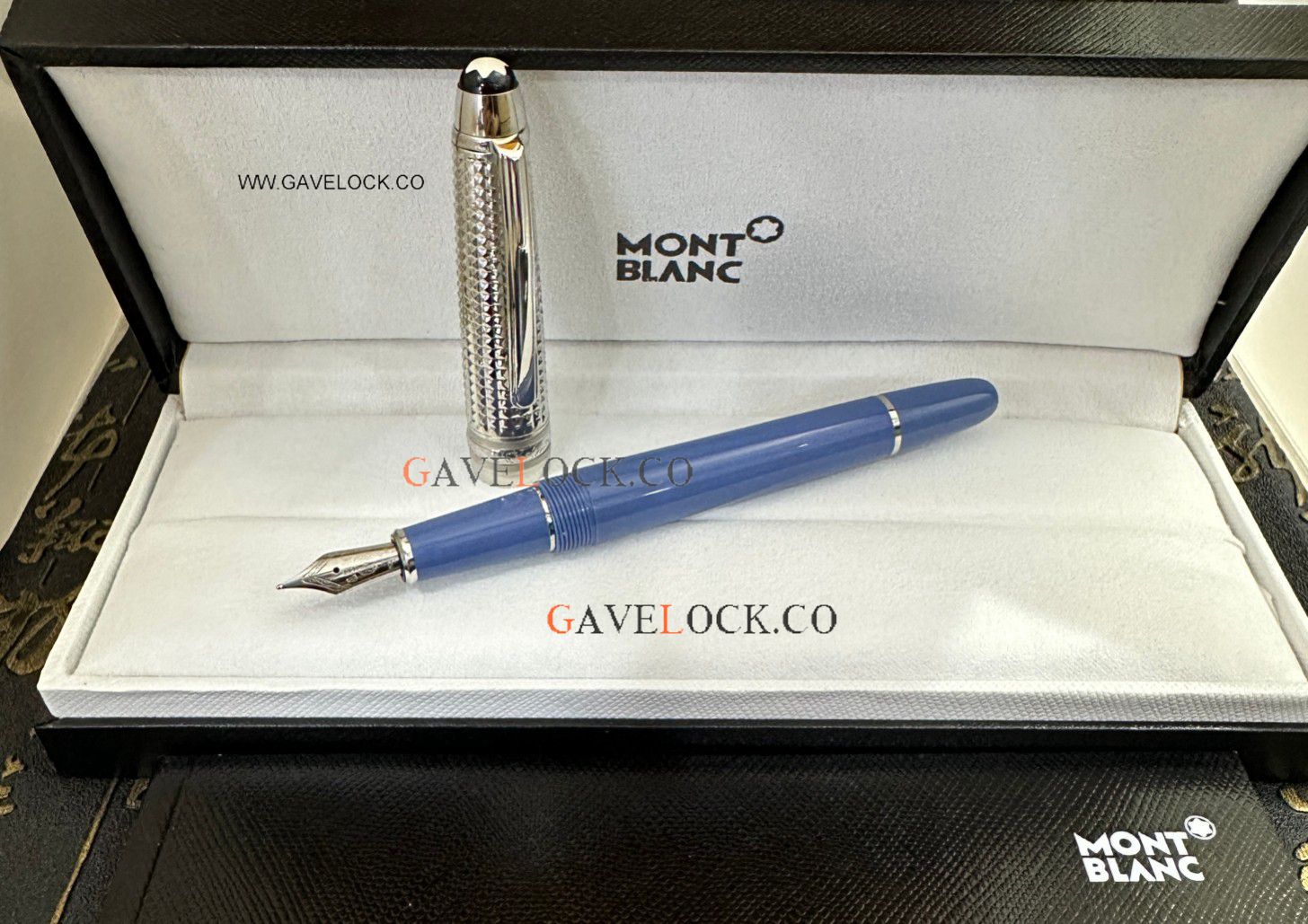 New pens 2024 | Mont Blanc Glacier Doue 145 Fountain Pen Gift